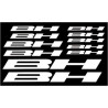 STICKER DECALS BH UNIVERSAL
