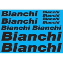 STICKER DECALS BIANCHI UNIVERSAL