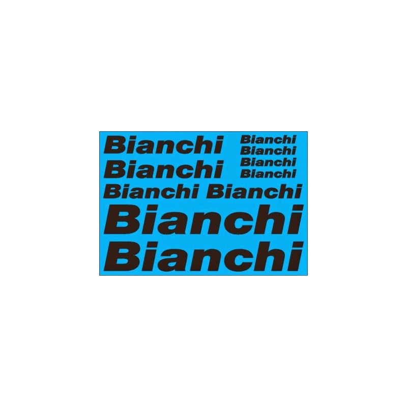 STICKER DECALS BIANCHI UNIVERSAL