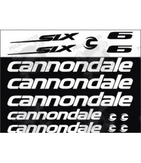 Sticker MTB CANNONDALE SIX (Compatible Product)