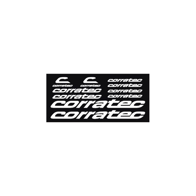 STICKER DECALS BIKE CORRATEC UNIVERSAL
