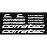 STICKER DECALS BIKE CORRATEC UNIVERSAL