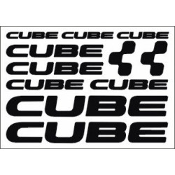 Sticker decal bike set CUBE UNIVERSAL