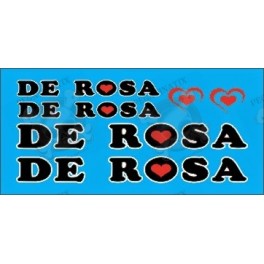 0526 De Rosa Bicycle Stickers Transfers Decals 