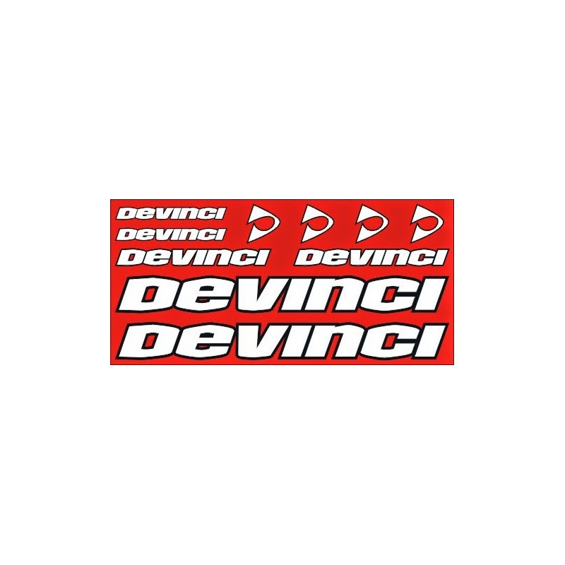 STICKER DECALS BIKE DEVINCI