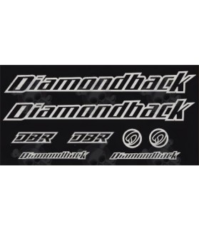 STICKER DECALS BIKE DIAMONDBACK DBR (Compatible Product)