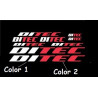 STICKER DECALS BIKE DITEC