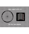 Stickers decals wheel rims DURA-ACE
