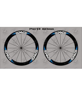 Stickers decals bike wheels rims EDGE