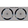 Stickers decals bike wheels rims EDGE