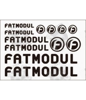 Stickers decals bike FATMODUL UNIVERSAL (Kompatibles Produkt)