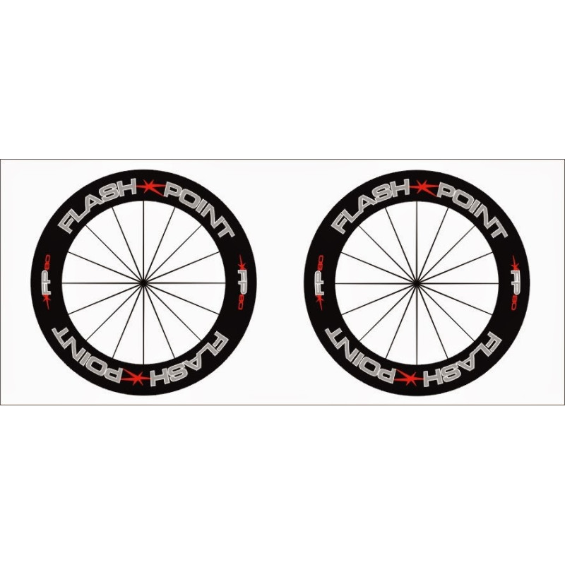 Stickers decals wheels rims FLASH POINT