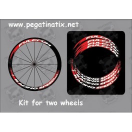 Stickers decals kit wheels rims FULCRUM RACING SPEED XLR