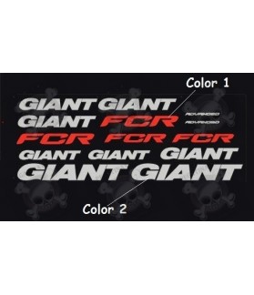 Stickers decals bike GIANT FCR (Compatible Product)