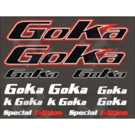 Stickers decals bike GOKA SPECIAL EDITION