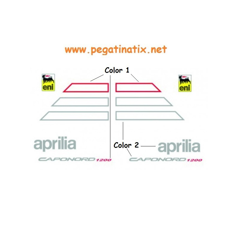 Stickers decals kit motorcycle APRILIA CAPONORD 1200