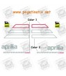 Stickers decals kit motorcycle APRILIA CAPONORD 1200