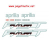Stickers decals motorcycle APRILIA FUTURA RST 1000