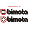 Stickers decals motorcycle BIMOTA x 2