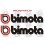 Stickers decals motorcycle BIMOTA x 2 (Compatible Product)