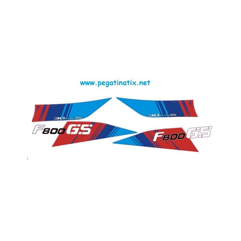 Stickers decals motorcycle BMW F800GS 30 ANIVERSARY