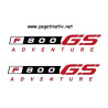 Stickers decals motorcycle BMW F800GS ADVENTURE
