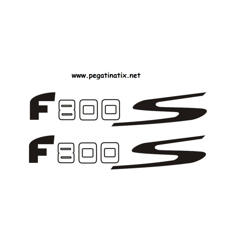 Stickers decals motorcycle BMW F800S