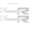 Stickers decals motorcycle BMW K1200R