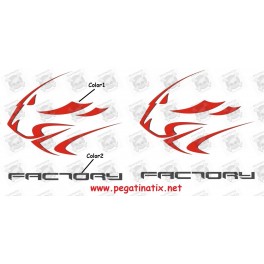Stickers decals motorcycle APRILIA FACTORY