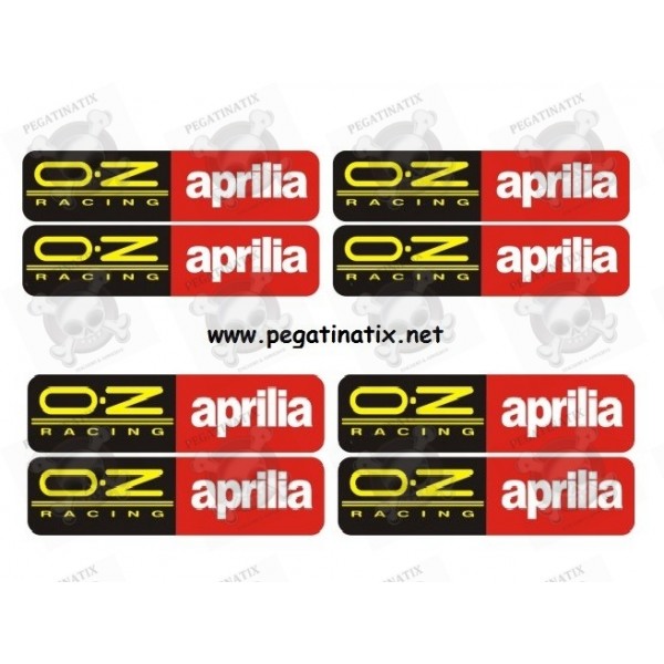 Stickers decals motorcycle APRILIA OZ RACING