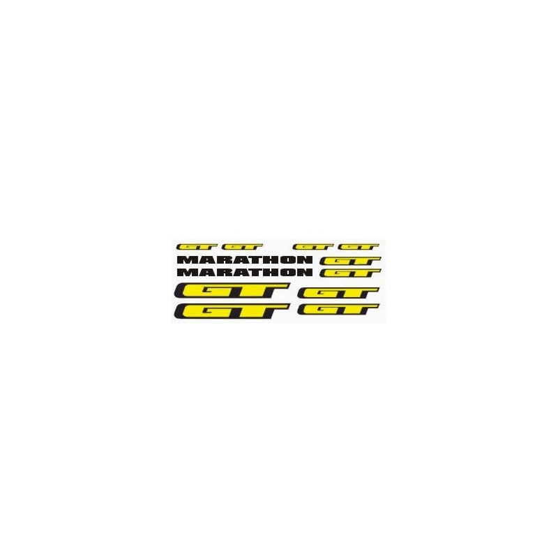 Sticker decal bike GT MARATHON