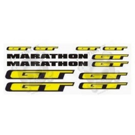 Sticker decal bike GT MARATHON