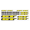Sticker decal bike GT MARATHON
