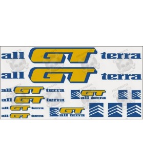 Sticker decal bike GT TERRA (Compatible Product)