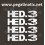 Stickers decals wheel rims HED (Produit compatible)