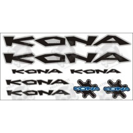 Stickers decals bike Kona