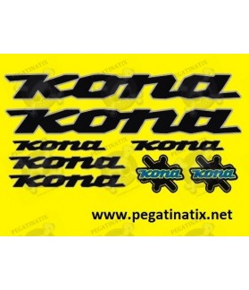 Stickers decals bike Kona (Produit compatible)