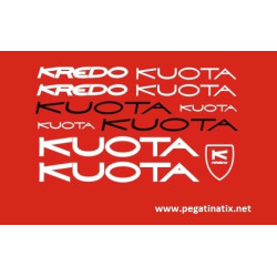 Sticker decal bike KUOTA 