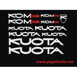 Sticker decal bike KUOTA DI2