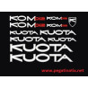 Sticker decal bike KUOTA DI2
