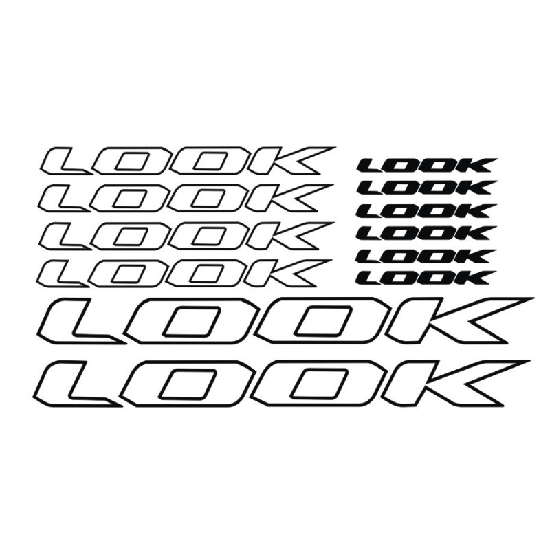 Stickers decals BIKE LOOK