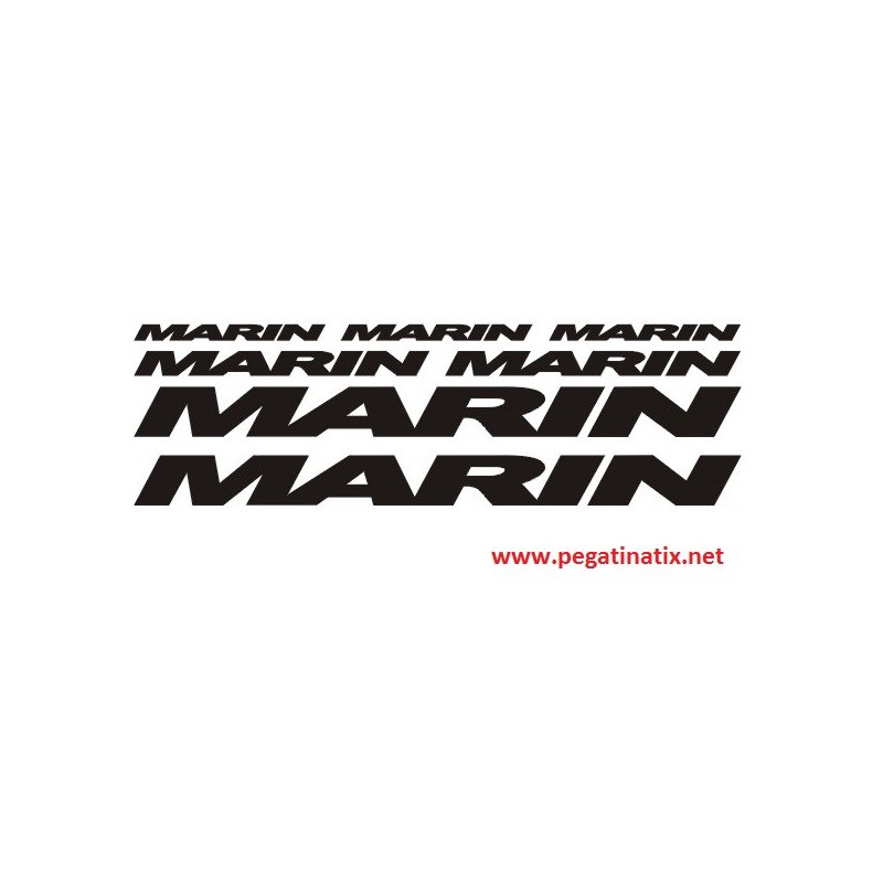 STICKER DECALS BIKE MARIN
