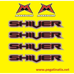 Stickers decals bike MARZOCCHI SHIVER