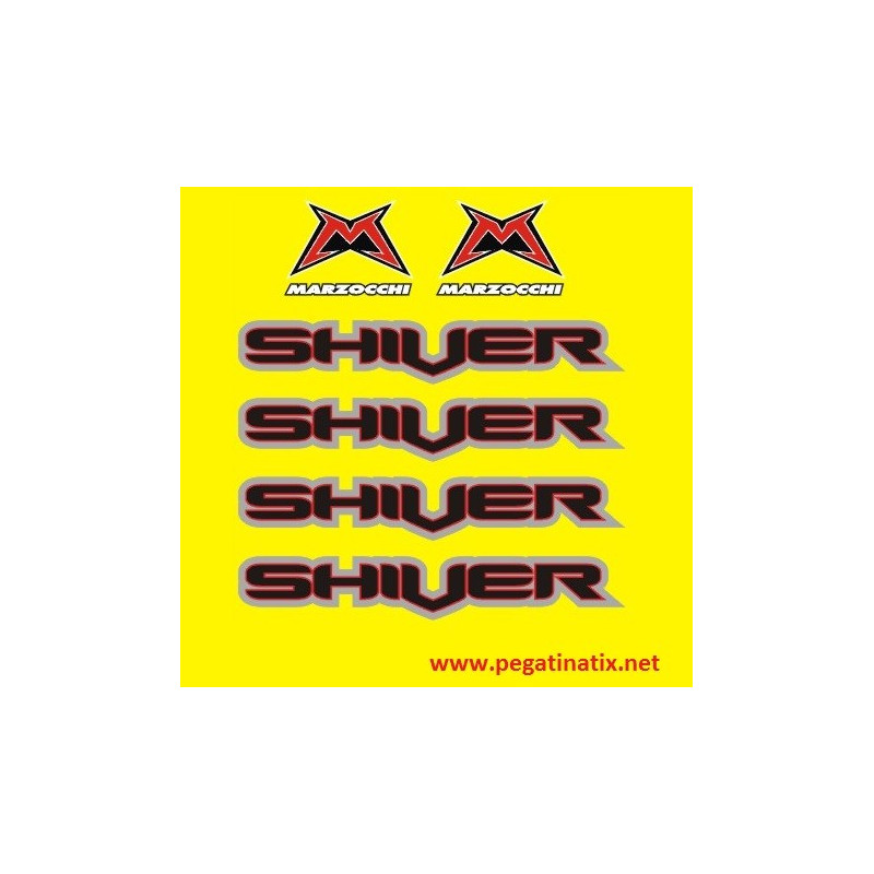 Stickers decals bike MARZOCCHI SHIVER