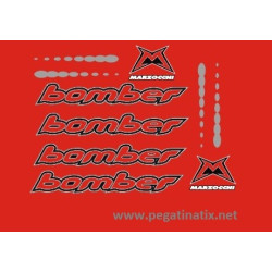 Stickers decals bike MARZOCCHI BOMBER