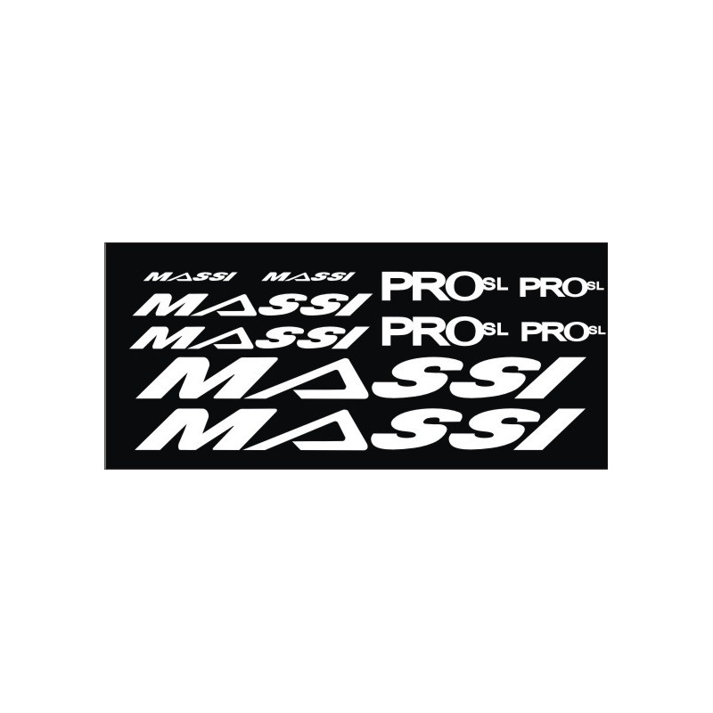 Stickers decals bike MASSI