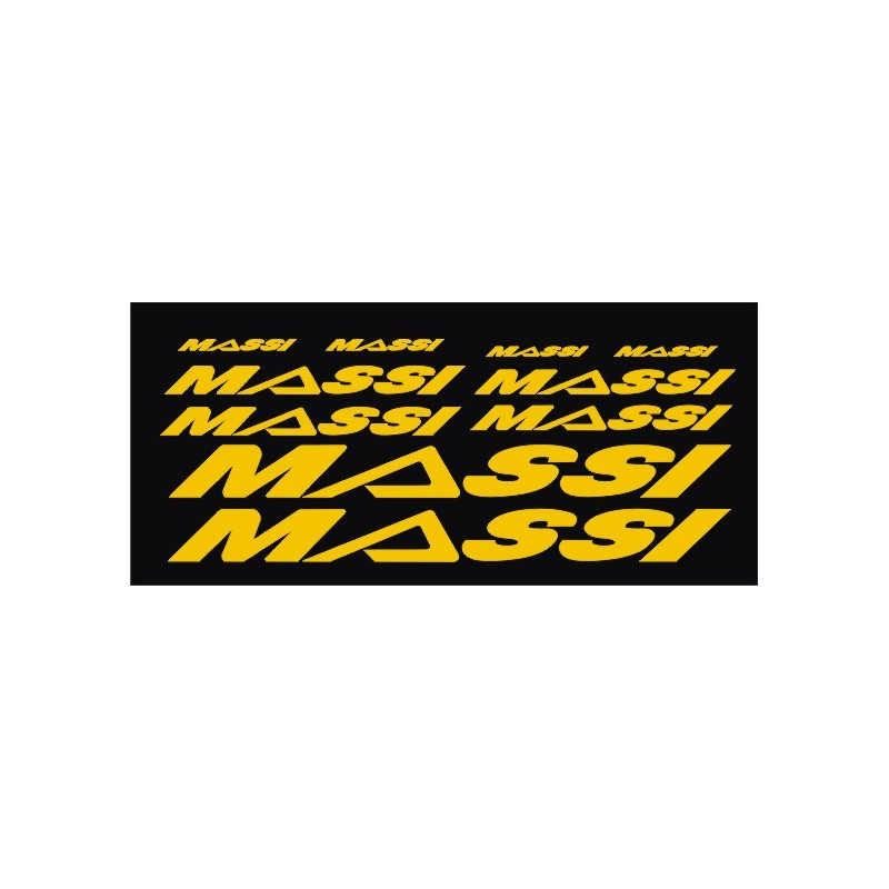 Stickers decals bike MASSI