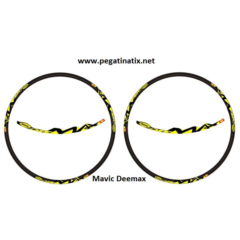 Sticker decal bike MAVIC DEEMAX