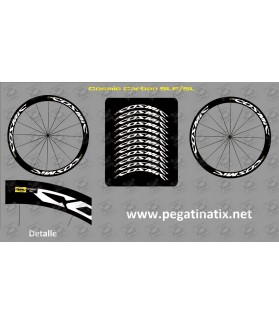 Sticker decal bike MAVIC COSMIC CARBON SLE (Compatible Product)