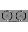 Sticker decal bike wheel rims MAVIC 